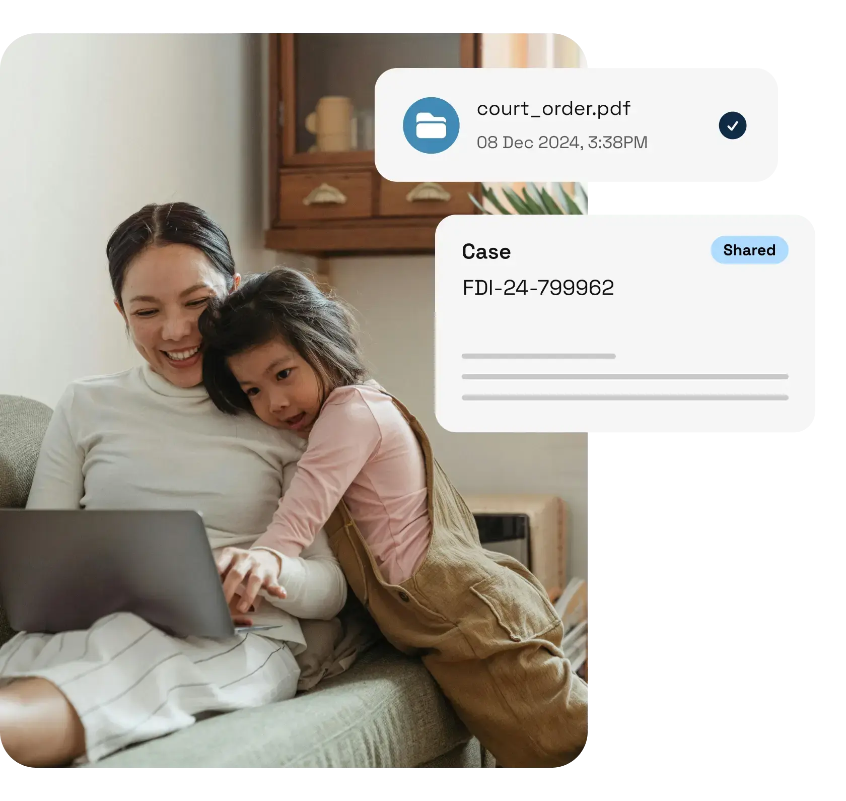 Case management dashboard